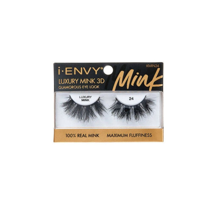 KISS | i Envy Luxury Mink 3D Eyelashes KMIN24 - Hair to Beauty.