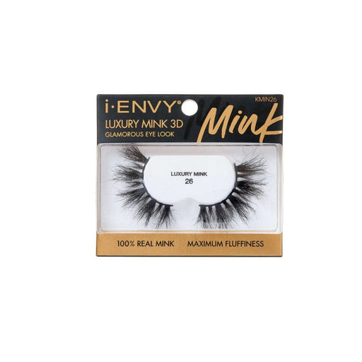 KISS | i Envy Luxury Mink 3D Eyelashes KMIN26 - Hair to Beauty.