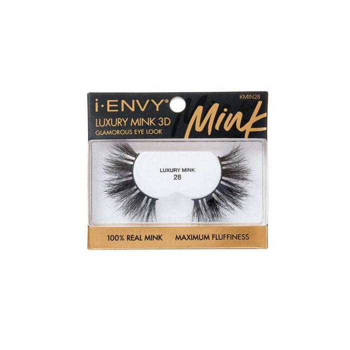 KISS | i Envy Luxury Mink 3D Eyelashes KMIN28 - Hair to Beauty.