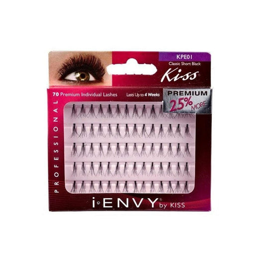 KISS i-ENVY | Individual Lashes Classic Flare Short KPE01 - Hair to Beauty.