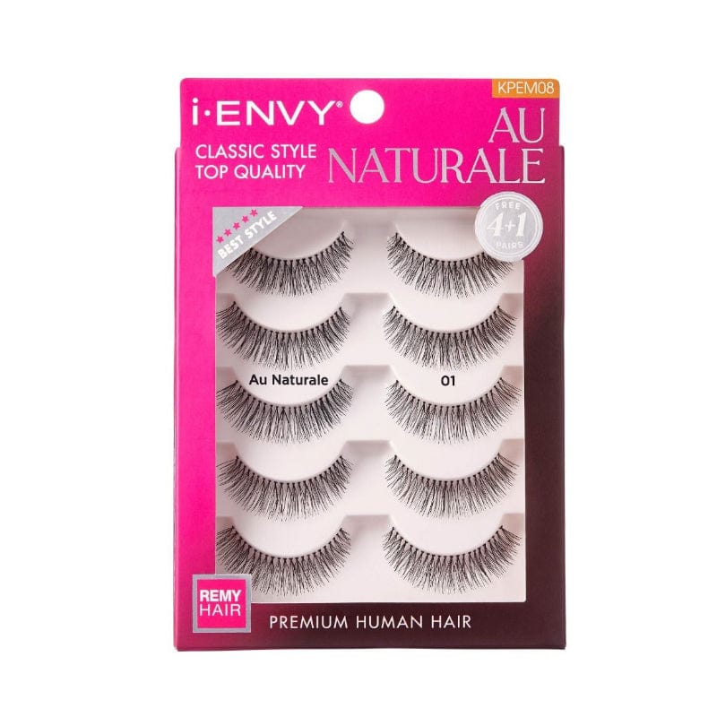 KISS i-ENVY | Au Natural Multi-Pack 01 Lashes KPEM08 - Hair to Beauty.