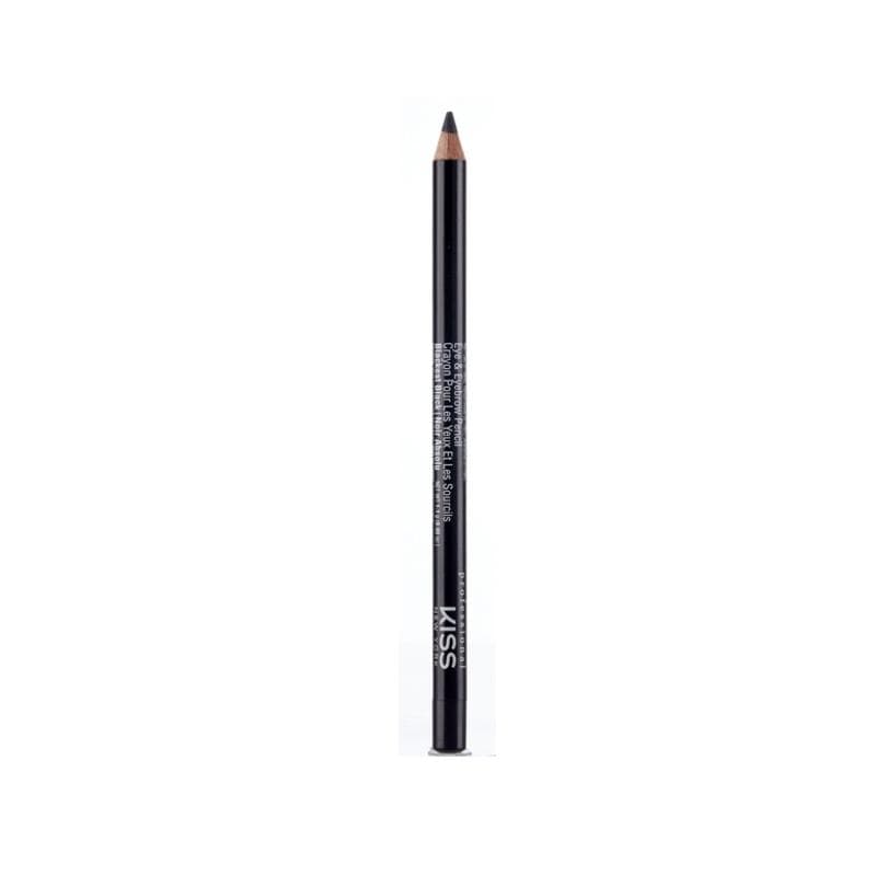 KISS NEW YORK PROFESSIONAL | Eye & Eyebrow Pencil Blackest Black | Hair to Beauty.