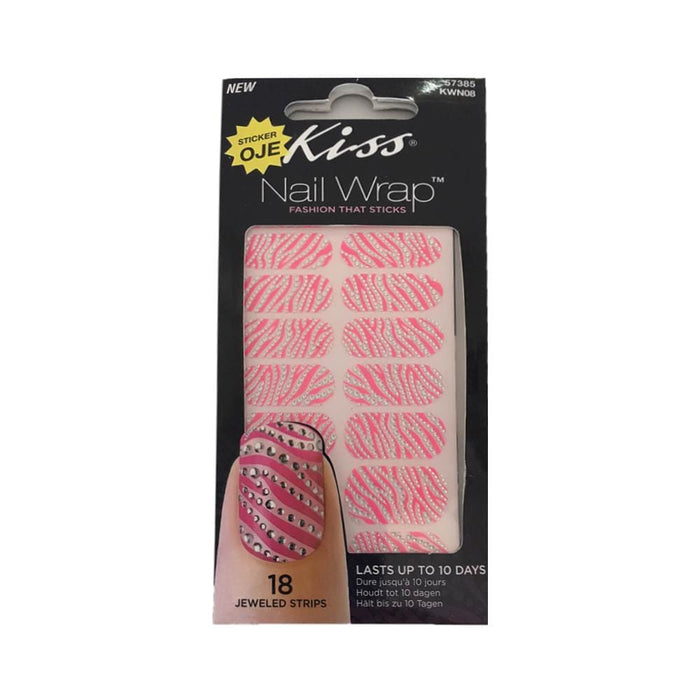 KISS | Nail Wrap Fashion that sticks KWN08 | Hair to Beauty.