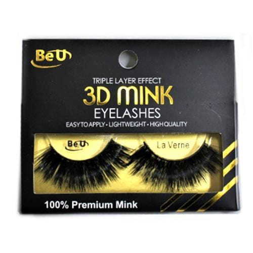 BE U | 3D Mink Eyelashes LA VERNE | Hair to Beauty.