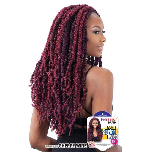 LARGE SPRING TWIST 18" | Synthetic Crochet Braid | Hair to Beauty.