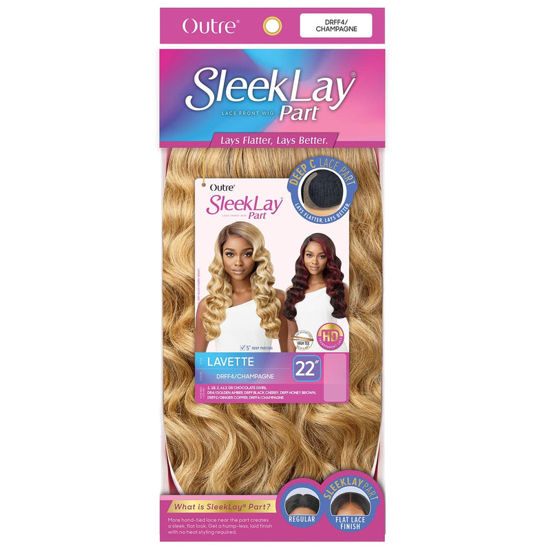 LAVETTE | Outre Sleek Lay Part Synthetic Lace Front Wig - Hair to Beauty.