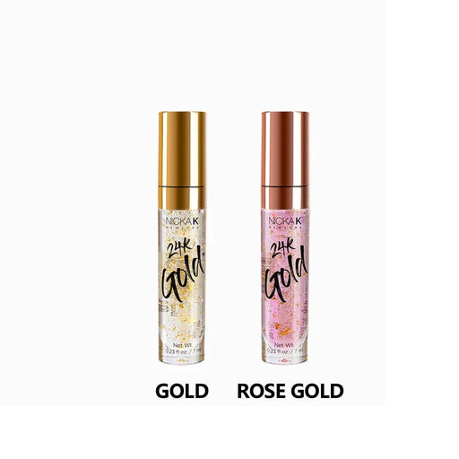 NICKA K | 24K Gold Lip Gloss | Hair to Beauty.