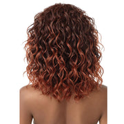 LOOSE CURL 18" | Quick Weave Synthetic Half Wig (WET&WAVY) | Hair to Beauty.