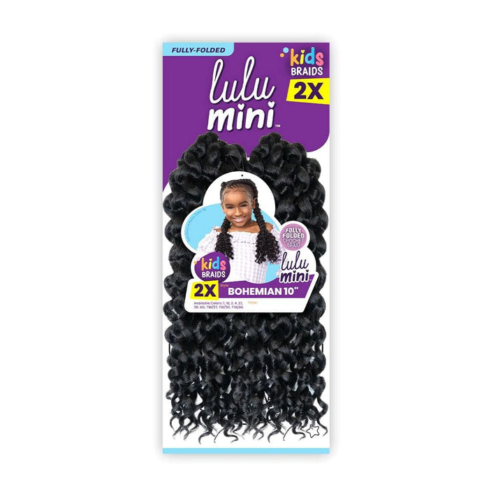 2X BOHEMIAN 10″ | Sensationnel Lulu Mini Synthetic Kids Braid | Hair to Beauty.