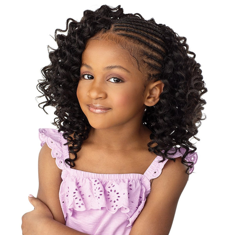 2X DEEP WAVE 10″ | Sensationnel Lulu Mini Synthetic Kids Braid | Hair to Beauty.
