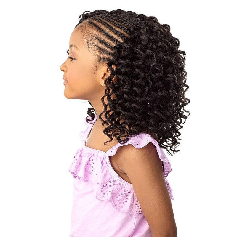 2X DEEP WAVE 10″ | Sensationnel Lulu Mini Synthetic Kids Braid | Hair to Beauty.