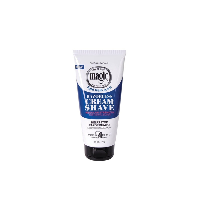 MAGIC SHAVE | Razorless Cream Shave Regular Strength 6oz | Hair to Beauty.