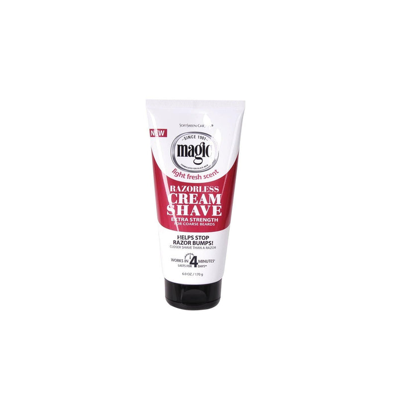 MAGIC SHAVE | Razorless Cream Shave Extra Strength 6oz | Hair to Beauty.