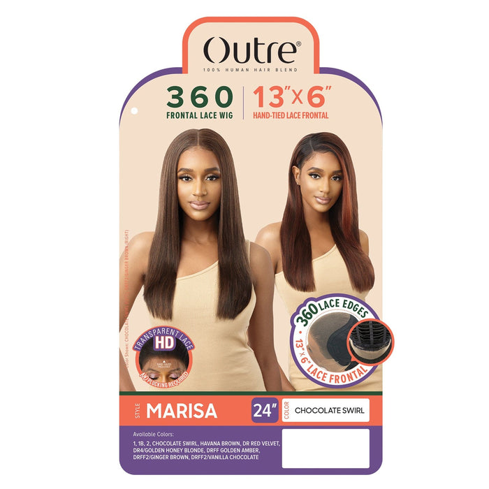 MARISA | Outre Human Hair Blend 13x6 HD Lace Frontal Wig