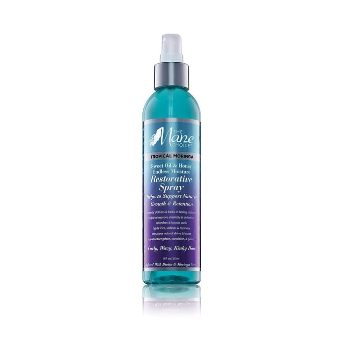 MANE CHOICE | Tropical Moringa Growth & Retention Restorative Spray 8oz | Hair to Beauty.