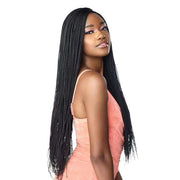 MICRO BOX BRAID 28″ | Cloud9 Synthetic 4X4 Swiss Hand-Braided Lace Wig | Hair to Beauty.
