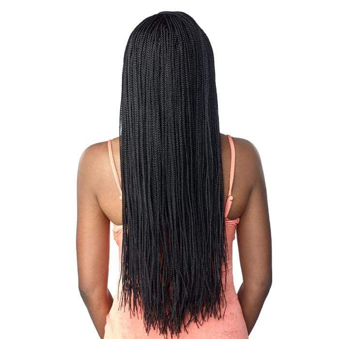 MICRO BOX BRAID 28″ | Cloud9 Synthetic 4X4 Swiss Hand-Braided Lace Wig | Hair to Beauty.