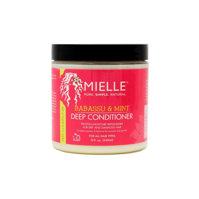 MIELLE | Babassu & Mint Deep Conditioner 8oz | Hair to Beauty.