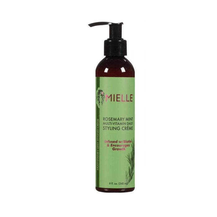 MIELLE | Rosemary Mint Multi-Vitamin Daily Styling Cream 8oz | Hair to Beauty.