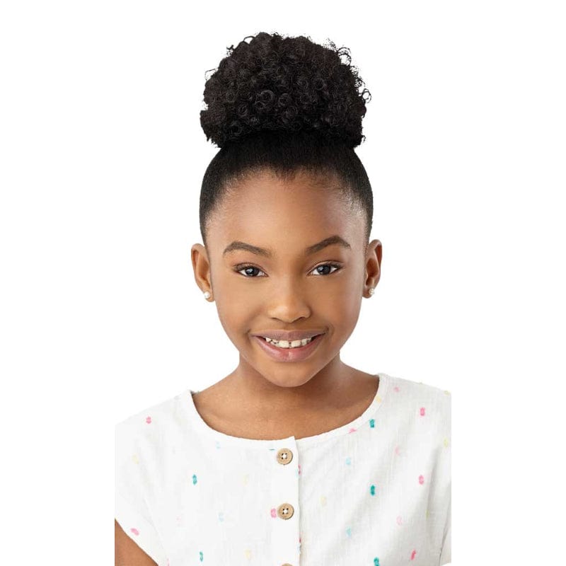 MINI COILY PUFF | Outre LiL Looks Drawstring Ponytail - Hair to Beauty.