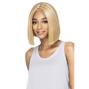 MINNA | Synthetic Natural Baby Hair Invisible Part Swiss Lace Front Wig | Hair to Beauty.