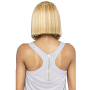 MINNA | Synthetic Natural Baby Hair Invisible Part Swiss Lace Front Wig | Hair to Beauty.