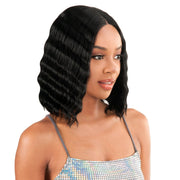 MLCR11 | Magic Crimped Synthetic HD Lace Front Wig | Hair to Beauty.