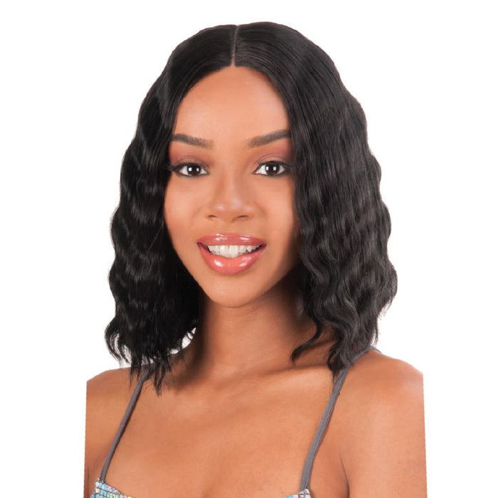 MLCR11 | Magic Crimped Synthetic HD Lace Front Wig | Hair to Beauty.