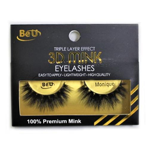BE U | 3D Mink Eyelashes MONIQUE | Hair to Beauty.