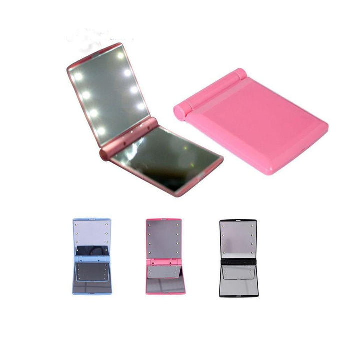 BE U | Compact LED Mirror Square | Hair to Beauty.