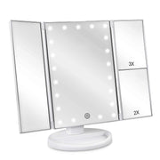 BE U | Tri-Fold LED Makeup Mirror | Hair to Beauty.