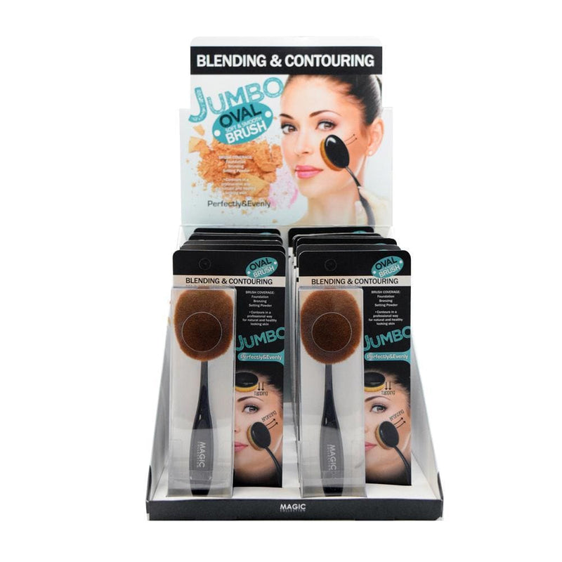 MAGIC | Blending & Contouring Oval Jumbo Brush | Hair to Beauty.