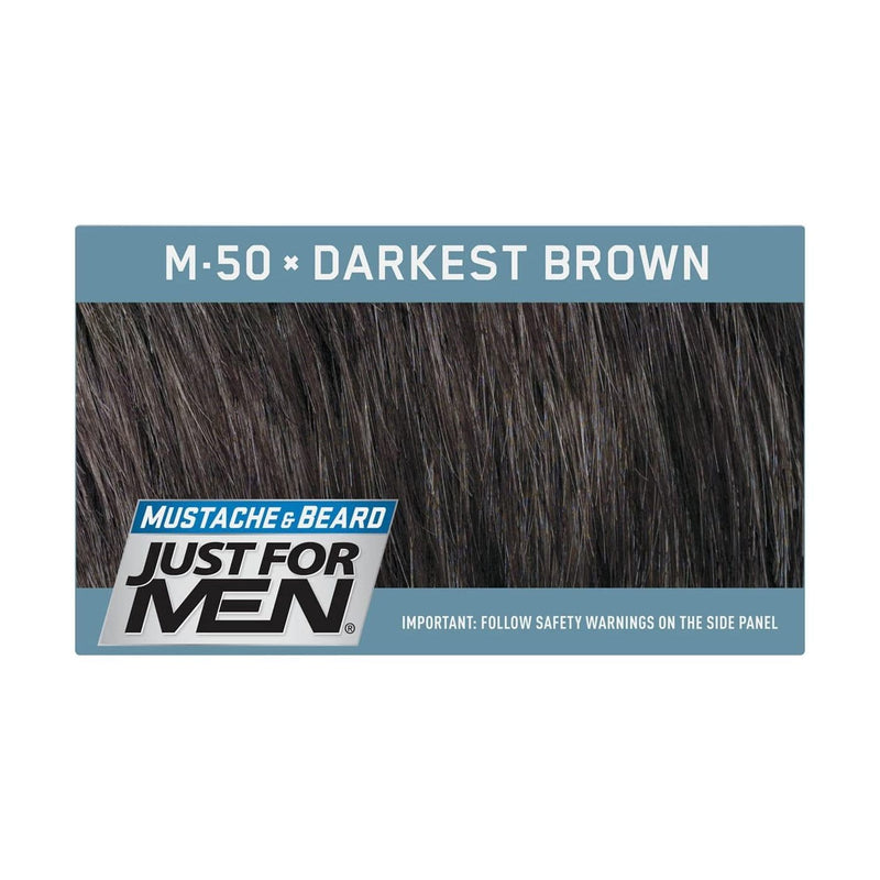 JUST FOR MEN | Mustache and Beard Brush-In Color Gel | Hair to Beauty.