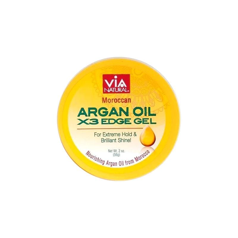 VIA NATURAL | Moroccan Argan Oil X3 Edge Gel 2oz | Hair to Beauty.