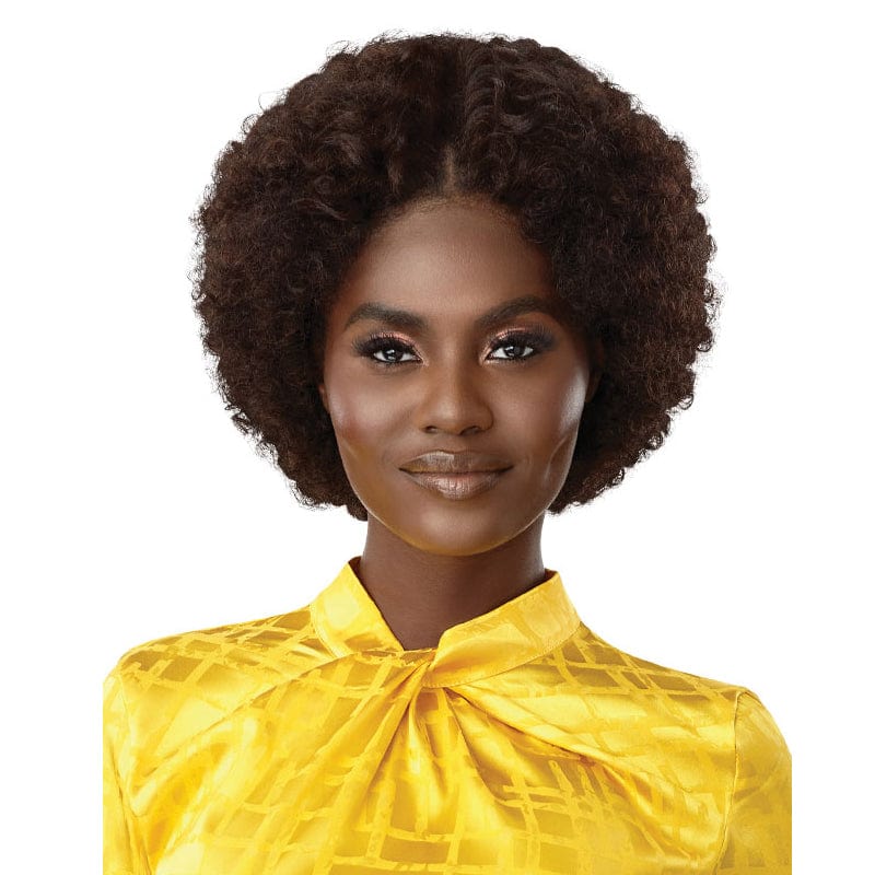 HH-NATURAL AFRO | Outre Mytresses Gold Unprocessed Human Hair Leave Out Wig | Hair to Beauty.