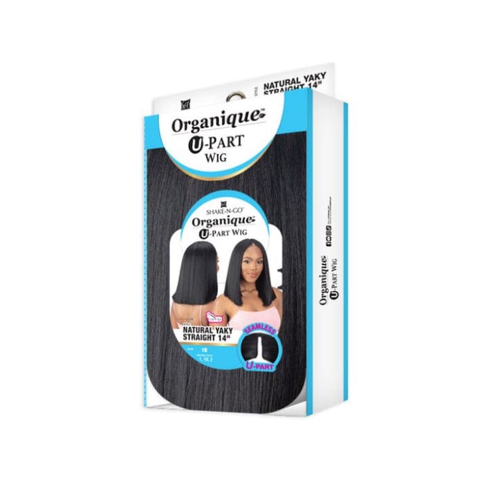 NATURAL YAKY STRAIGHT 14" | Freetress Equal Organique U-Part Wig - Hair to Beauty.