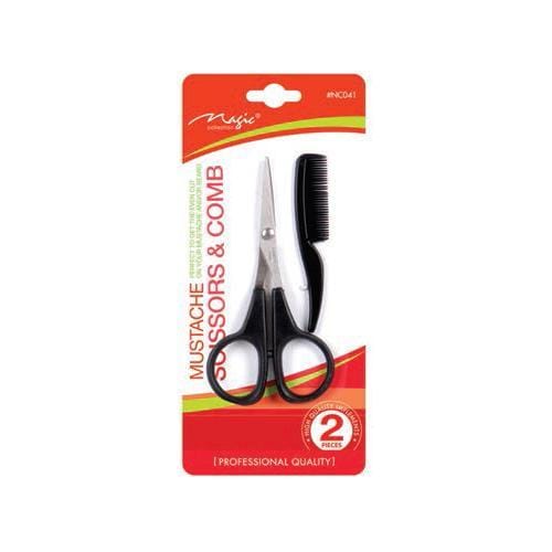 MAGIC | Nail Care Mustache Scissors & Comb | Hair to Beauty.