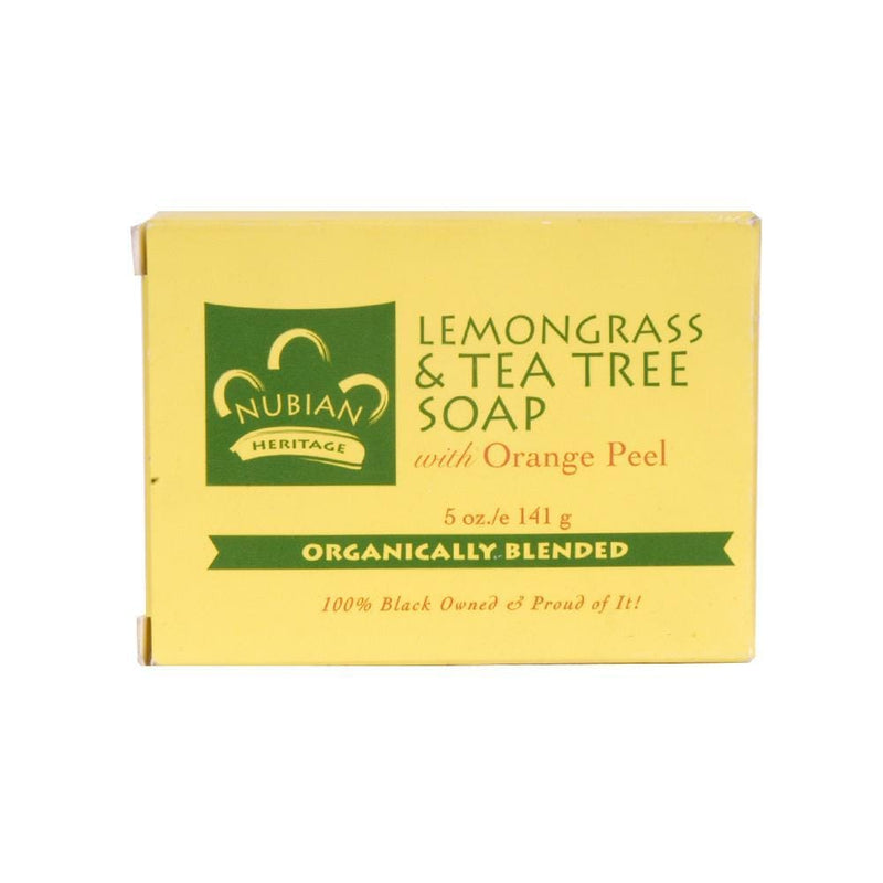 NUBIAN HERITAGE | Lemongrass & Tea Tree Soap 5oz | Hair to Beauty.