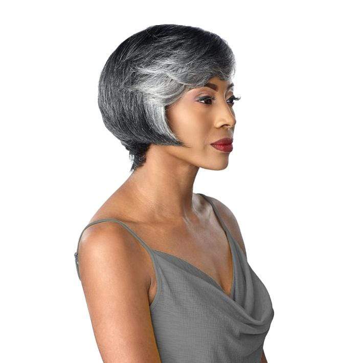 NYLA | Empire Salt & Pepper Human Hair Wig | Hair to Beauty.