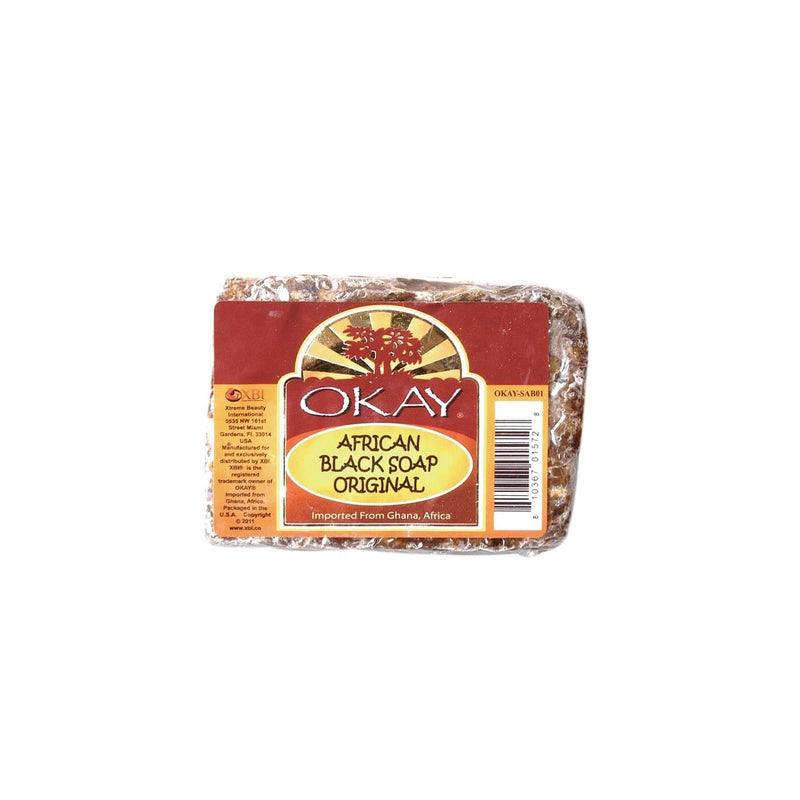 OKAY | Original African Black Soap 4oz | Hair to Beauty.