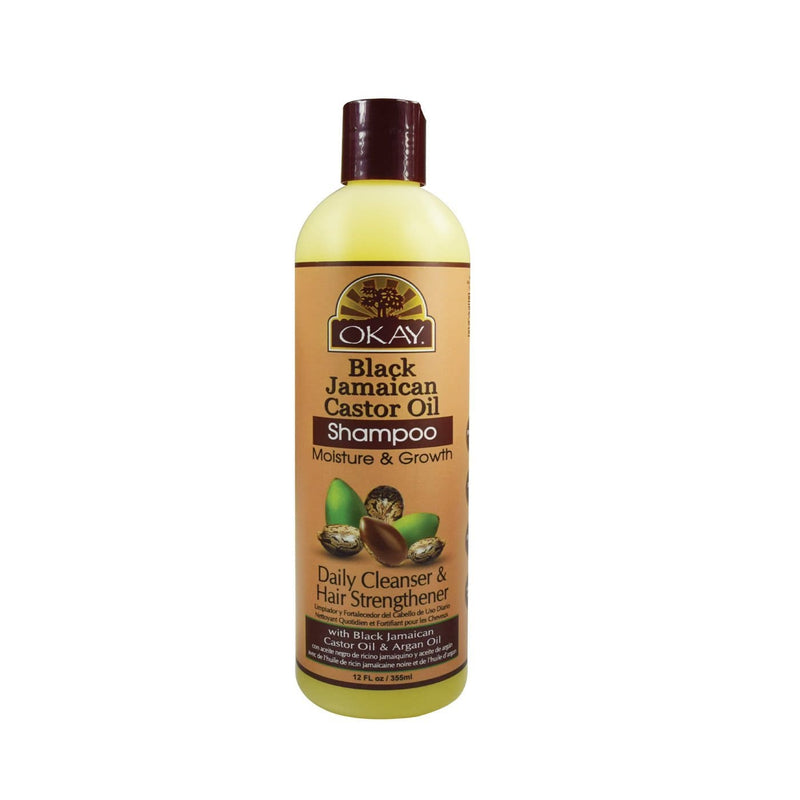 OKAY | Jamaican Black Castor Oil Shampoo 12oz | Hair to Beauty.