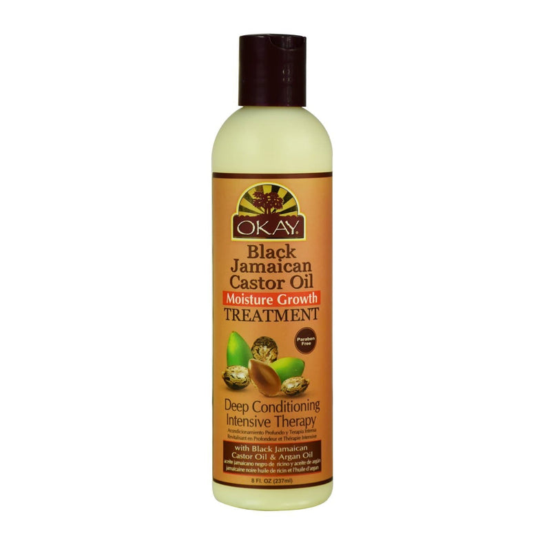 OKAY | Jamaican Black Castor Oil Treatment 8oz | Hair to Beauty.
