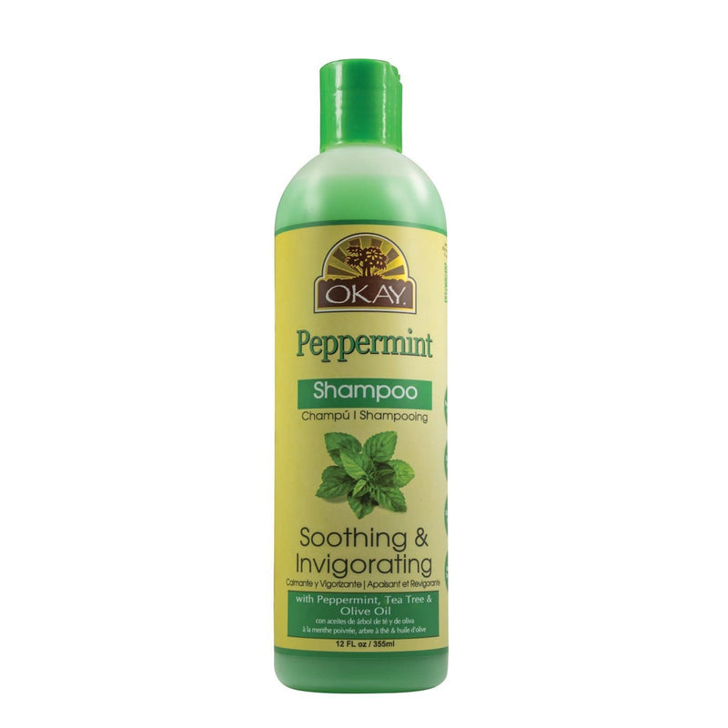 OKAY | Peppermint Shampoo 12oz | Hair to Beauty.