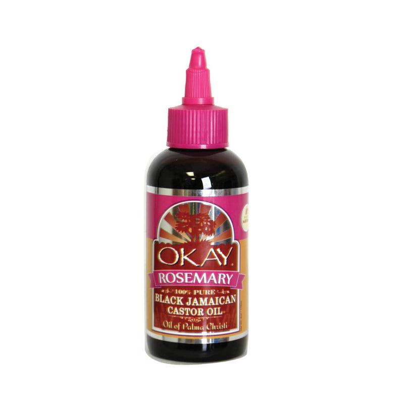 OKAY | Rosemary Jamaican Castor Oil 4oz | Hair to Beauty.