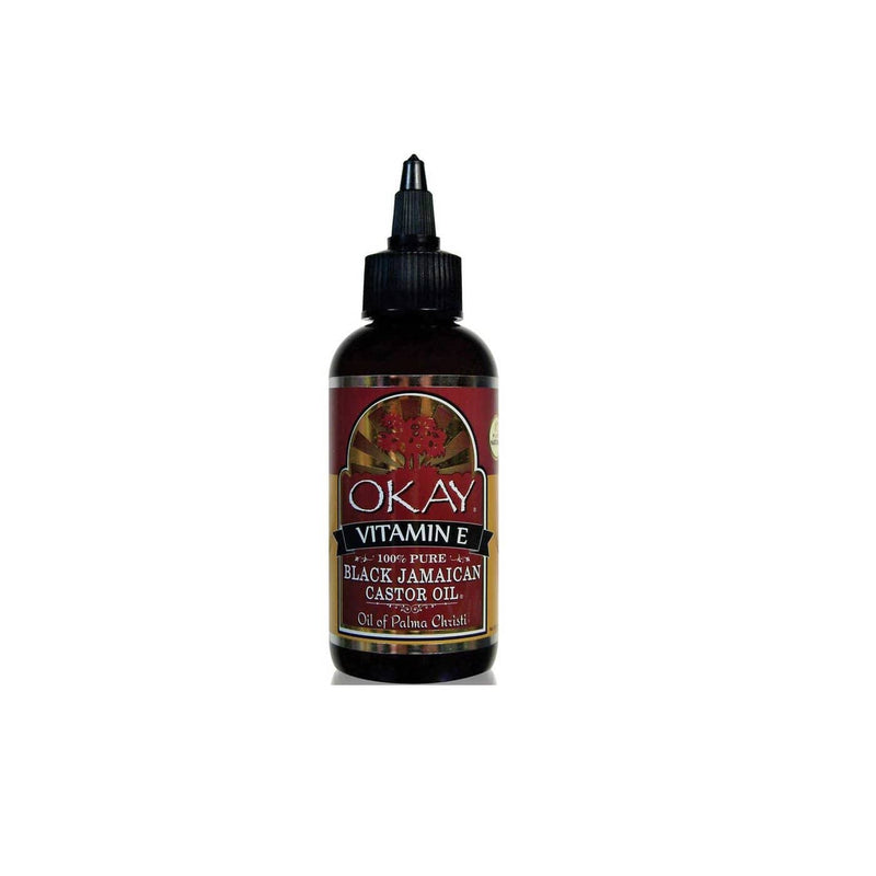 OKAY | Vitamin E Jamaican Castor Oil 4oz | Hair to Beauty.