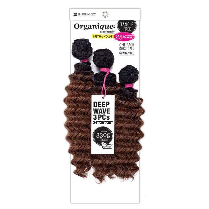 DEEP WAVE 3PCS | Organique Mastermix Synthetic Weave | Hair to Beauty.