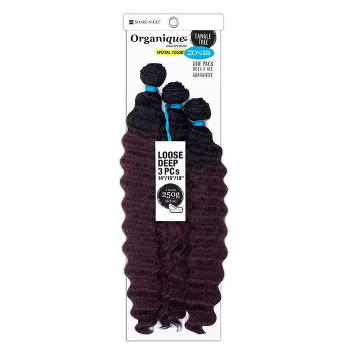 LOOSE DEEP 3PCS | Organique Mastermix Synthetic Weave | Hair to Beauty.
