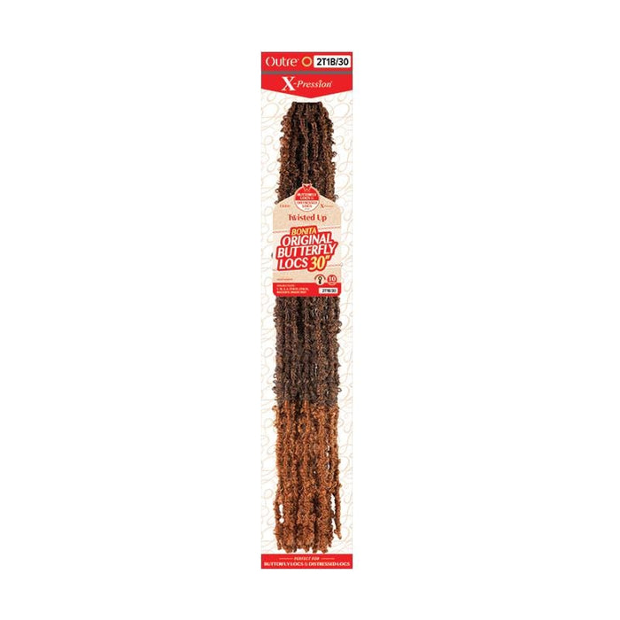 BONITA ORIGINAL BUTTERFLY LOCS 30″ | Outre X-Pression Twisted Up Synthetic Braid | Hair to Beauty.