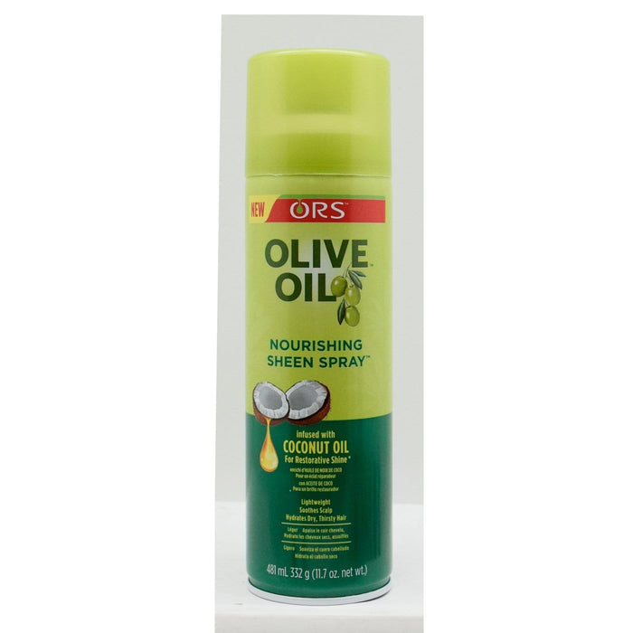 ORGANIC ROOT STIMULATOR | Olive Oil Sheen Spray with Coconut Oil 11.7oz | Hair to Beauty.