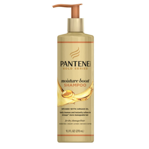 PANTENE | Gold Series Moisture Boost Shampoo 9.1oz | Hair to Beauty.